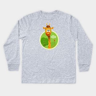 Giraffe Kids Long Sleeve T-Shirt